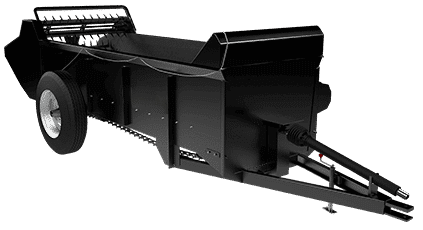 PTO Manure Spreader, 125 cu ft – Horse Manure Spreader Overview