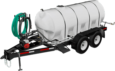 1000 Gallon DOT Water Trailer Overview