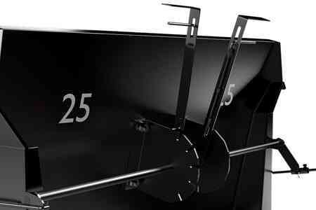 25, 50, & 65 cu ft – Ground Drive Levers are being displayed