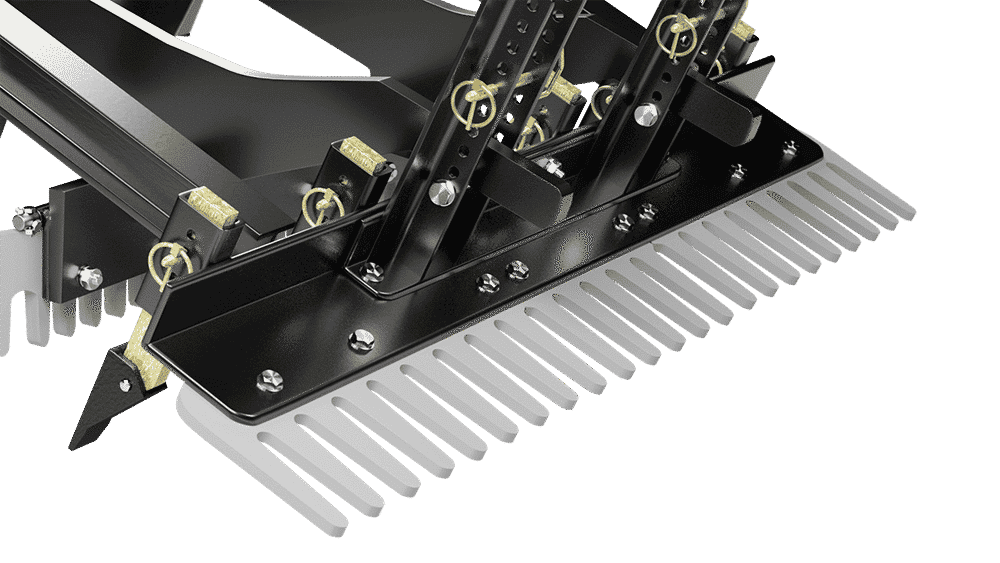 Mini SR M3 Features - Finish Rake