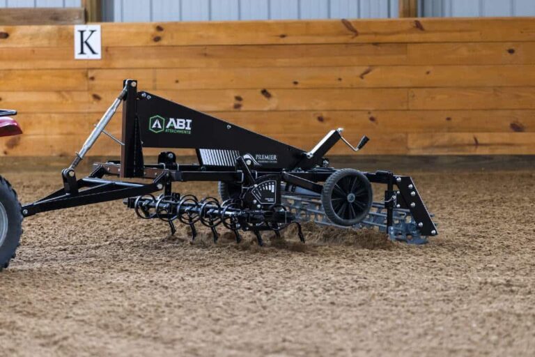 SportPro M1 being used in synthetic footing from a side view.