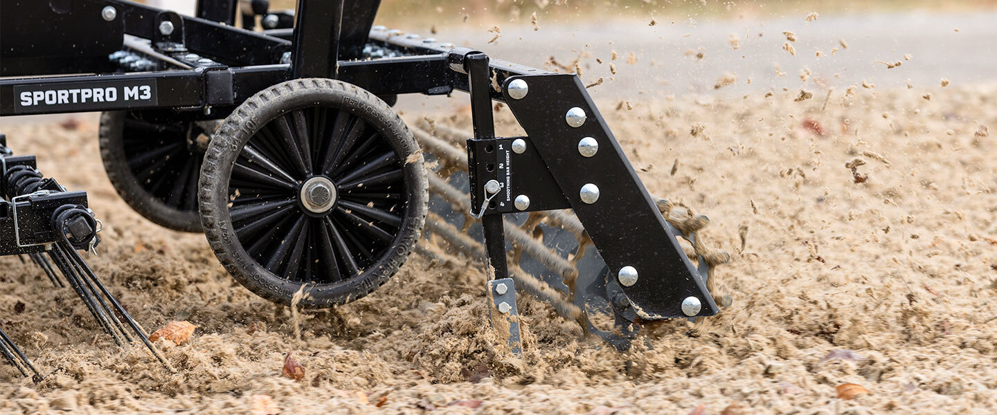 Sportpro M3 in use on synthetic footing.