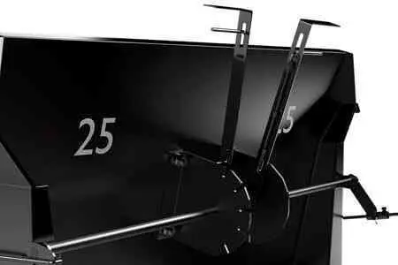 25, 50, & 65 cu ft – Ground Drive Levers are being displayed