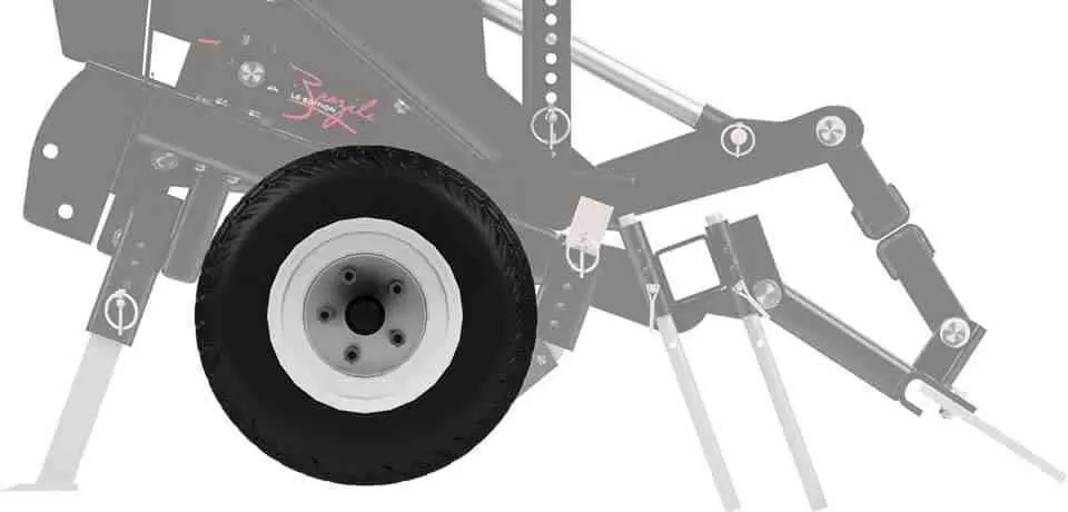 Wheel component on TR3e Trevor Brazile Edition.