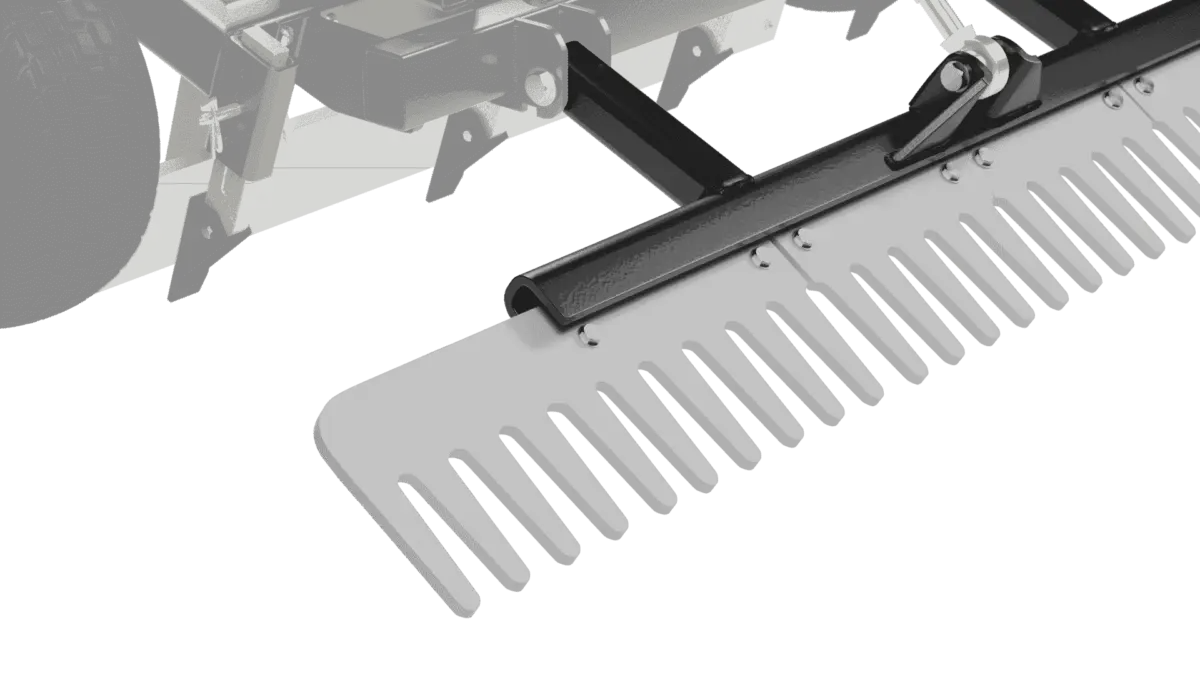 Adjustable Pulverizing Rake