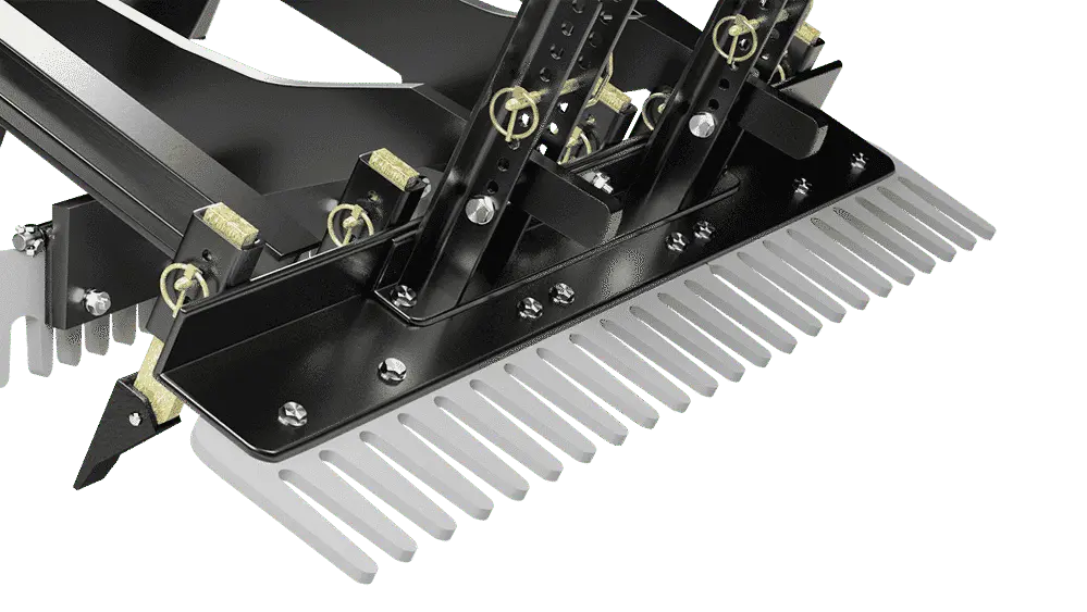 Mini SR M3 Features - Finish Rake