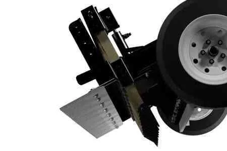 Hydraulic Scarifiers - Hydraulic scarifiers loosen the ground from 0-5″ with on-the-fly hydraulic depth control. These cast teeth penetrate the hardest of conditions and bolt-on tips keep maintenance costs low.