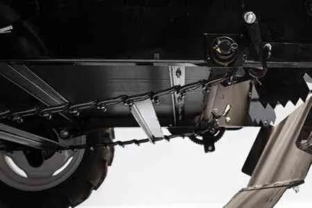Superior-Quality Craftsmanship & Components - Materials such as grade-5 bolts, greaseable bearings, oil-impregnated bronze bushings, heavy-duty size 60 roller chain (nearly 1″ wide), T-Rod apron chain, and hardened sprockets ensure longevity. You can judge a spreaders materials and components quality by its overall unit weight, the heavier the better. The ABI spreader weighs nearly 1/3 more than equivalently sized competitors spreaders.
