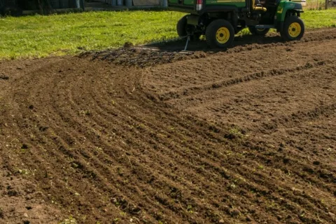 Pull Behind Chain Harrow For ATV Tow Vehicles
