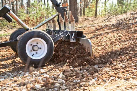 Rascal Pro - Rake Vertical - ATV Scraper Blade - ATV landscape rake