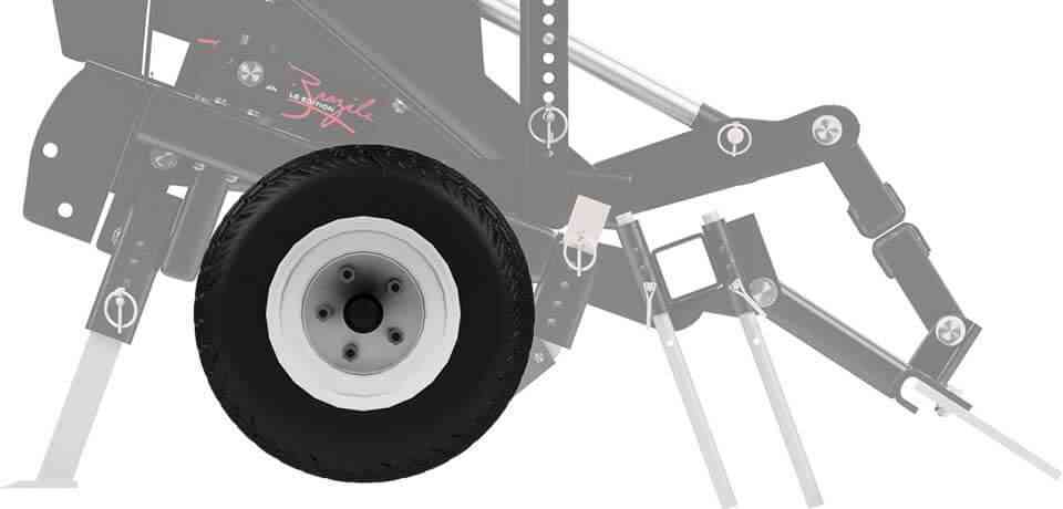 Wheel component on TR3e Trevor Brazile Edition.