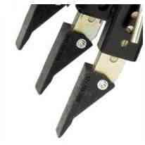 Bolt On Scarifier Tips - The scarifying teeth can handle nearly any ground condition from horse arenas to gravel driveways. Unlike many drags, the TR3 has replaceable bolt on tips on the scarifying teeth. This feature not only ensures affordable and easy maintenance, of this wear part, but it also ensures peak ground penetration no matter the ground condition. If the tips wears to the point that performance is diminished simply replace them and restore the performance to like new! Many competitive drags require the owner to grind off the worn parts and weld on new ones.