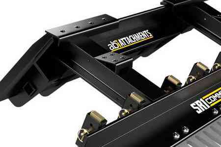SR1 Grading Rake's I-Beam Design - Fully welded for the utmost strength and longevity. Our Command Series tools are designed to work under tough conditions all day, every day.