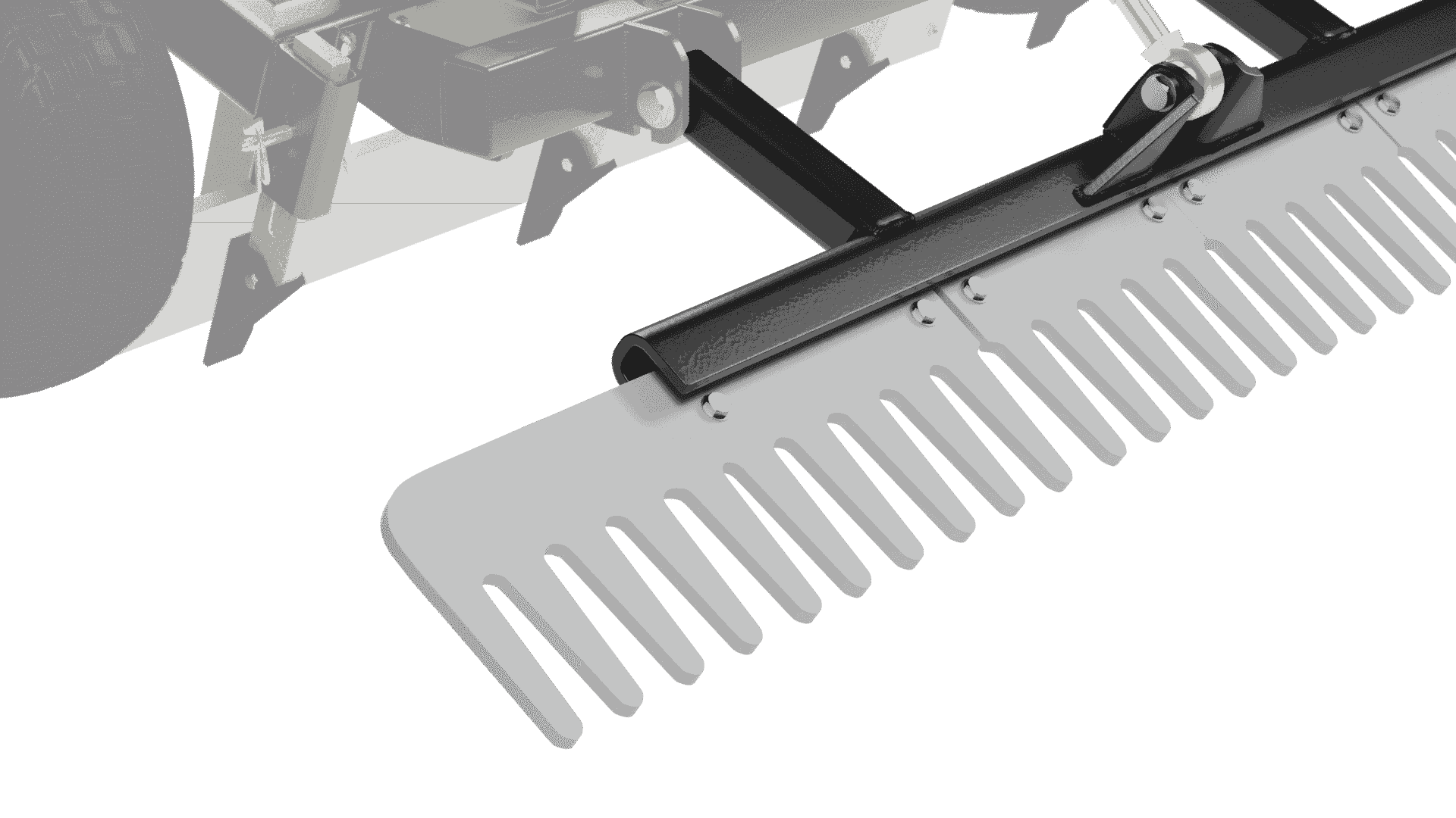 Adjustable Pulverizing Rake
