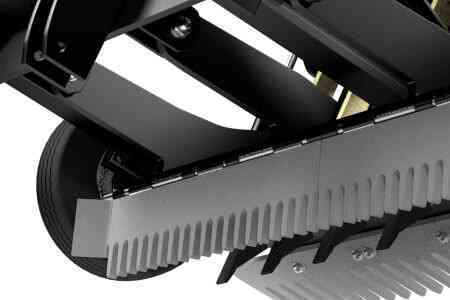TR# Grading Rake - Rock Teeth
