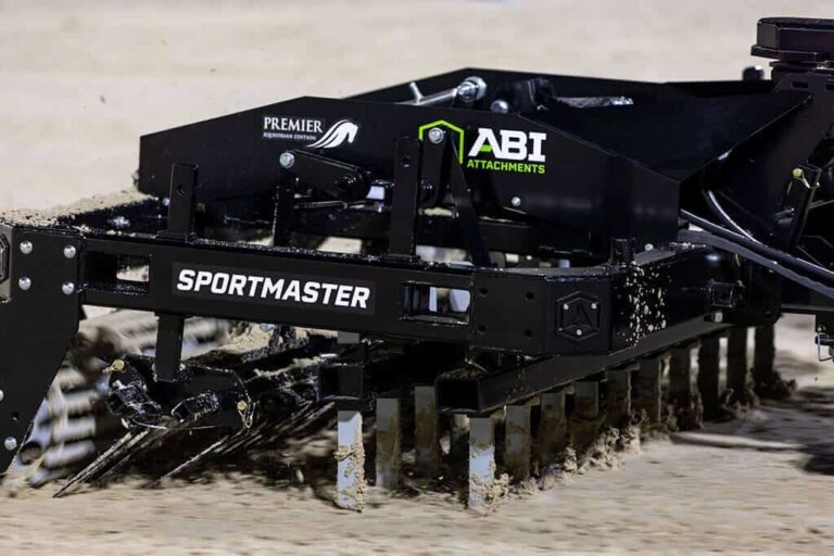 ABI Attachments Sportmaster Pro being used in an arena