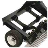 Patented 'Tank Tough' Design - The TR3® Rake is truly the most versatile 3-point ground preparation tool on the market. It was invented by Kevin Keigley to combine multiple tools into one. Not only does the TR3 do the job of multiple tools but it can do them all at the same time due to its innovative angle. This design allows three ground engaging components to work the soil all at the same time to level, loosen & rake on every pass! This design holds two U.S patents. The TR3 had it’s birth in the commercial landscaping business so it was designed to handle hours of daily use with minimal to no down time. We like to say the TR3 is 'Tank Tough' as it will power through the most demanding of jobs. From horse arenas, gravel driveways & commercial contractor applications, the TR3 is battle tested and shows up for work everyday. For most of our customers it never leaves the back of their tractor!