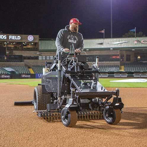 ABI Force in use on baseball field.