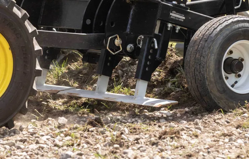 Remove weeds with a TR3e by ABI Attachments