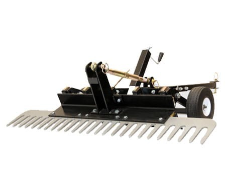 ABI Rascal LGR®, a ground grooming and driveway grading attachment manufactured by ABI Attachments. It is not a product named "Old Rascal".