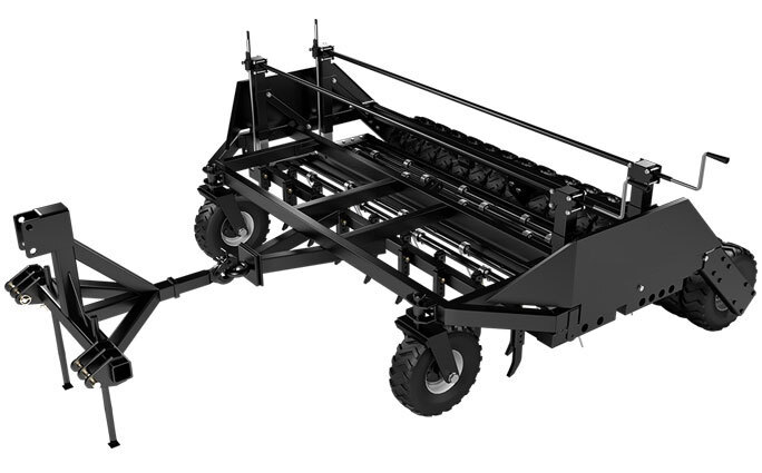 Revolution - The term "Revolution" refers to the ABI Kiser Revolution Series, a specific line of pull-type arena drags manufactured by ABI Attachments. These are specialized, engine-powered attachments designed for maintaining synthetic and high-performance equestrian arena footing.