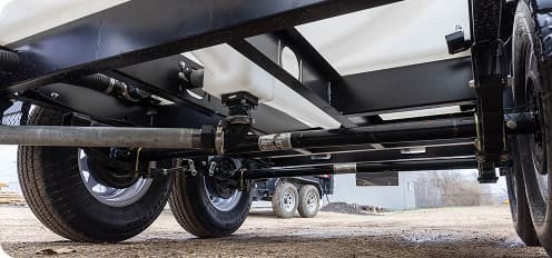 ABI Attachments 550 Gallon DOT PRO Water Trailer Purpose-Built ProFrame Steel Construction