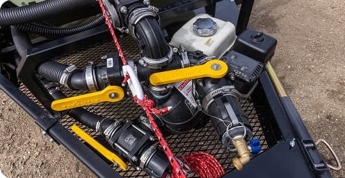 ABI Attachments 550 Gallon DOT PRO Water Trailer FusionPro System