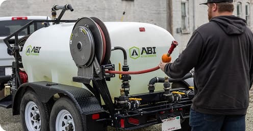 ABI Attachments 550 Gallon DOT PRO Water Trailer Optional Hoses