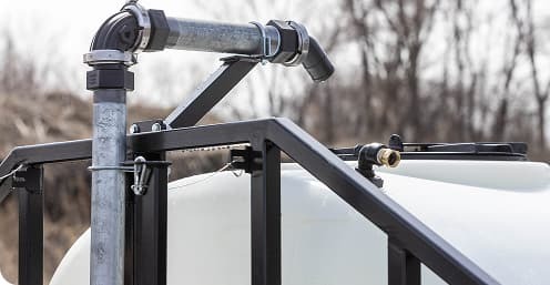 ABI Attachments 550 Gallon DOT PRO Water Trailer 2-Inch Bulk Fill System